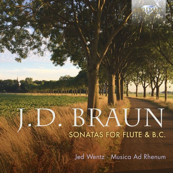 Braun Jean-Daniel - Sonatas For Flute & B.C. (4 Cd) i gruppen CD / Klassiskt hos Bengans Skivbutik AB (3778539)