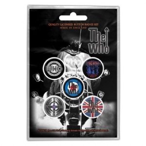 Who - Button Badge Pack: Quadrophenia i gruppen ÖVRIGT / Merchandise hos Bengans Skivbutik AB (3779666)