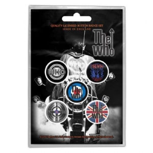 Who - Button Badge Pack: Quadrophenia i gruppen MERCHANDISE / Pin-Button Badge / Pop-Rock hos Bengans Skivbutik AB (3779666)