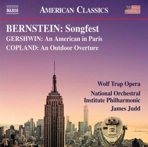Bernstein Leonard Gershwin Georg - Songfest An American In Paris An i gruppen Externt_Lager / Naxoslager hos Bengans Skivbutik AB (3779866)