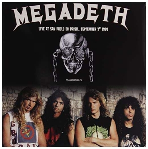 Megadeth - Sao Paulo Do Brasil Sep.2 '95 White i gruppen VINYL / Hårdrock hos Bengans Skivbutik AB (3782898)
