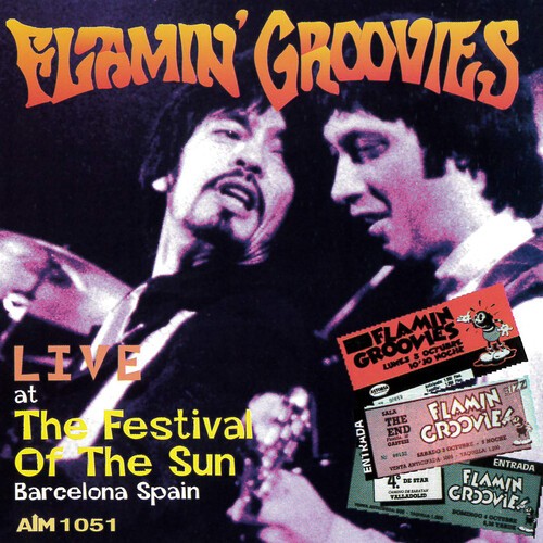 The Flamin' Groovies - Live At Thefestival Of The Sun i gruppen CD / Rock hos Bengans Skivbutik AB (3783138)