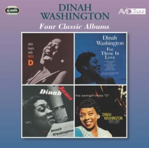 Washington Dinah - Four Classic Albums i gruppen CD / Kommande / Jazz/Blues hos Bengans Skivbutik AB (3783798)