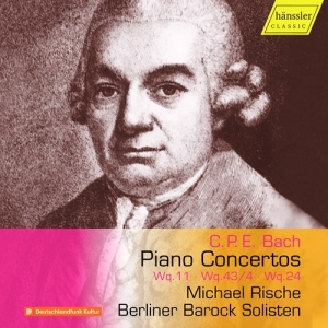 Bach Carl Philipp Emanuel - Piano Concertos Wq.11, Wq 43/4 & Wq i gruppen Externt_Lager / Naxoslager hos Bengans Skivbutik AB (3788247)