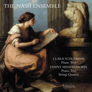 Schumann Clara  Mendelssohn Fann - Piano Trios & String Quartet i gruppen Externt_Lager / Naxoslager hos Bengans Skivbutik AB (3788456)