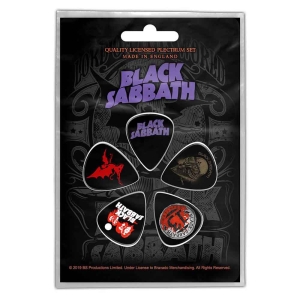Black Sabbath - Purple Logo Retail Packed Plectrum Pack i gruppen Minishops / Black Sabbath hos Bengans Skivbutik AB (3790683)