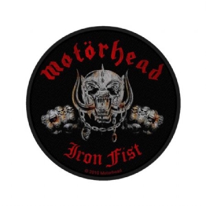 Motorhead - Standard Patch: Iron Fist/Skull (Loose) i gruppen Kampanjer / BlackFriday2020 hos Bengans Skivbutik AB (3790740)