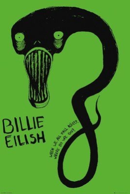 Billie Eilish - Billie Eilish Ghoul Poster i gruppen Minishops / Billie Eilish hos Bengans Skivbutik AB (3790794)