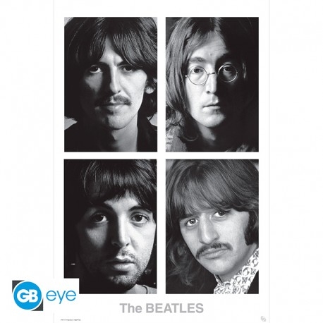The Beatles - White Album Faces Poster 91,5x61 i gruppen MERCHANDISE / Poster / Pop-Rock hos Bengans Skivbutik AB (3790802)