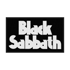 Black Sabbath - Logo Retail Packaged Patch i gruppen ÖVRIGT / Merch Tygmärke hos Bengans Skivbutik AB (3790829)