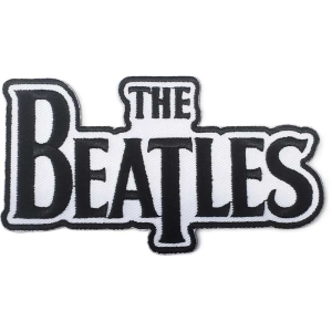 The Beatles - Black Drop T Logo Die-Cut Standard Patch i gruppen MERCHANDISE / Tygmärke / Pop-Rock hos Bengans Skivbutik AB (3791175)
