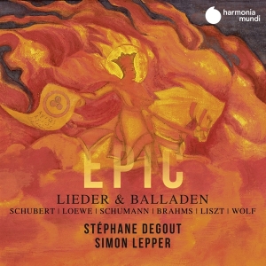 Degout Stephane & Simon Lepper - Epic: Lieder & Balladen i gruppen CD / Klassiskt,Övrigt hos Bengans Skivbutik AB (3793787)