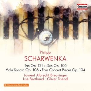 Scharwenka Philipp - Trio, Op. 121 Duo, Op. 105 Viola i gruppen Externt_Lager / Naxoslager hos Bengans Skivbutik AB (3799050)