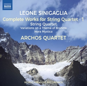 Sinigaglia Leone - Complete Works For String Quartet, i gruppen Externt_Lager / Naxoslager hos Bengans Skivbutik AB (3799130)