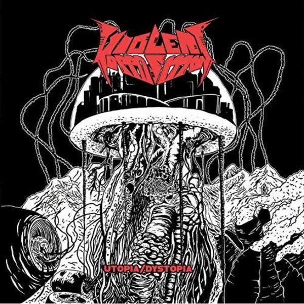 Violent Opposition - Utopia/Dystopia i gruppen CD / Hårdrock/ Heavy metal hos Bengans Skivbutik AB (3802665)