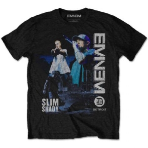 Eminem - Eminem Unisex Tee: Detroit i gruppen MERCH / Test-Tshirts hos Bengans Skivbutik AB (3804648r)