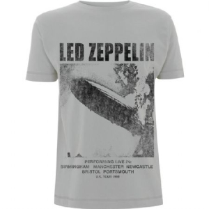 Led Zeppelin - Led Zeppelin Unisex Tee: UK Tour '69 LZ1. i gruppen Minishops / Led Zeppelin hos Bengans Skivbutik AB (3804684r)