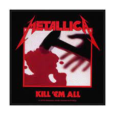 Metallica - Standard patch: Kill 'em all i gruppen ÖVRIGT / Merch CDON 2306 hos Bengans Skivbutik AB (3804870)