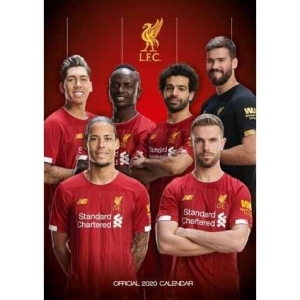 Liverpool - Official 2020 Calendar i gruppen ÖVRIGT / Merch Kalendrar hos Bengans Skivbutik AB (3805082)