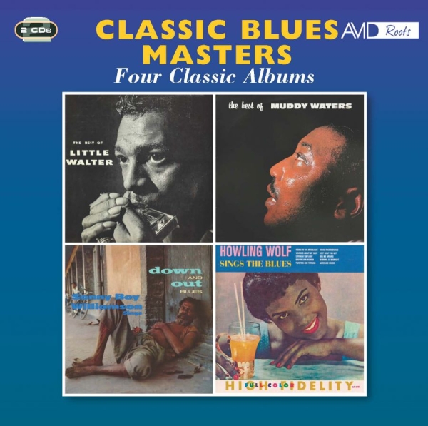 Various Artists - Classic Blues Masters - Four Classi i gruppen CD / Toppsäljare hos Bengans Skivbutik AB (3807923)