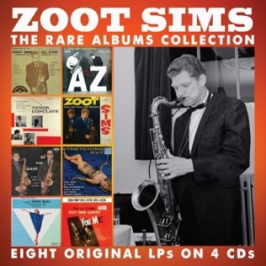 Zoot Sims - Rare Albums Collection (4 Cd) i gruppen CD / Jazz/Blues hos Bengans Skivbutik AB (3807964)