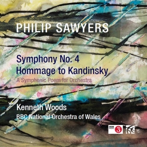 Sawyers Philip - Symphony No. 4 Hommage To Kandinsk i gruppen Externt_Lager / Naxoslager hos Bengans Skivbutik AB (3808038)