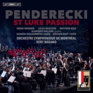 Penderecki Krzysztof - St. Luke Passion i gruppen MUSIK / SACD / Klassiskt hos Bengans Skivbutik AB (3808051)