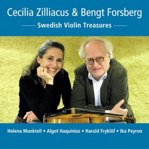 Fryklof Harald Haquinius Algot - Swedish Violin Treasures i gruppen CD / Kommande / Klassiskt hos Bengans Skivbutik AB (3808055)
