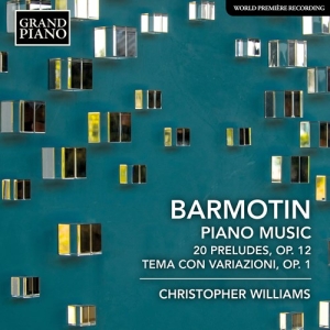 Barmotin Semyon - Piano Music - 20 Preludes, Op. 12 i gruppen Externt_Lager / Naxoslager hos Bengans Skivbutik AB (3811908)