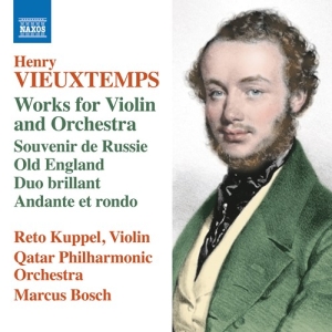 Vieuxtemps Henri Francois Joseph - Works For Violin & Orchestra i gruppen Externt_Lager / Naxoslager hos Bengans Skivbutik AB (3811913)
