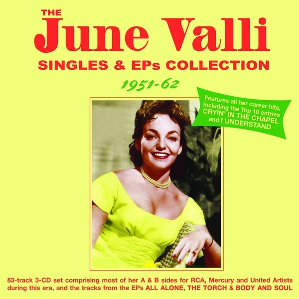 June Valli - Singles & Eps Collection 1951-62 i gruppen CD / Pop hos Bengans Skivbutik AB (3812838)