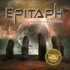 Epitaph - Five Decades Of Classic Rock i gruppen CD / Hårdrock/ Heavy metal hos Bengans Skivbutik AB (3812845)