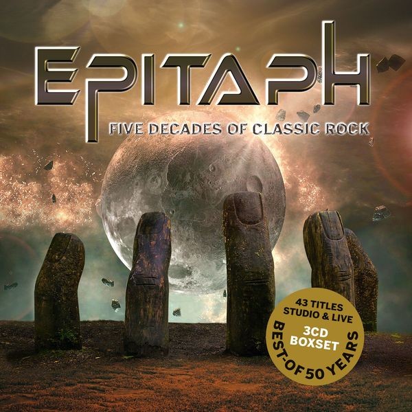 Epitaph - Five Decades Of Classic Rock i gruppen CD / Hårdrock/ Heavy metal hos Bengans Skivbutik AB (3812845)