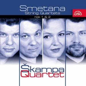 Smetana Bedrich - String Quartets Nos 1 & 2 i gruppen Externt_Lager / Naxoslager hos Bengans Skivbutik AB (3812881)