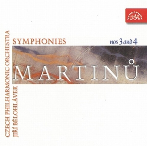 Martinu Bohuslav - Symphonies Nos 3 & 4 i gruppen Externt_Lager / Naxoslager hos Bengans Skivbutik AB (3812895)
