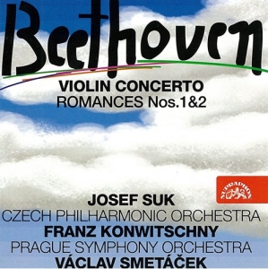 Beethoven Ludwig - Violin Concerto & Romances i gruppen Externt_Lager / Naxoslager hos Bengans Skivbutik AB (3812910)