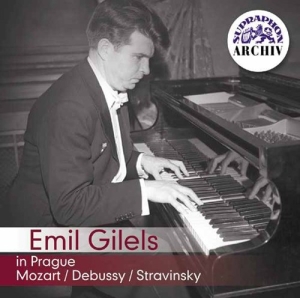 Mozart W A Debussy Claude Strav - Emil Gilels In Prague i gruppen Externt_Lager / Naxoslager hos Bengans Skivbutik AB (3812924)