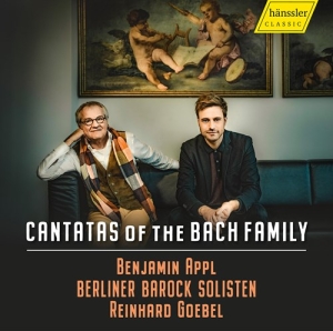 Bach Carl Philipp Emanuel Bach J - Cantatas Of The Bach Family i gruppen Externt_Lager / Naxoslager hos Bengans Skivbutik AB (3814003)