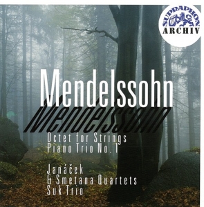 Mendelssohn Felix - Octet For Strings, Piano Trio No. 1 i gruppen Externt_Lager / Naxoslager hos Bengans Skivbutik AB (3814045)