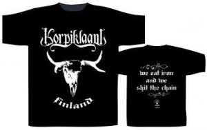 Korpiklaani - T/S We Eat Iron (M) i gruppen ÖVRIGT / Merchandise hos Bengans Skivbutik AB (3814239)