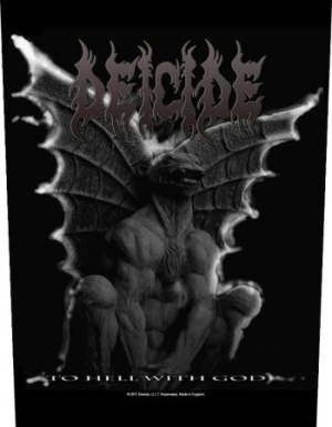 Deicide - Back Patch  Gargoyle i gruppen ÖVRIGT / Merchandise hos Bengans Skivbutik AB (3814240)