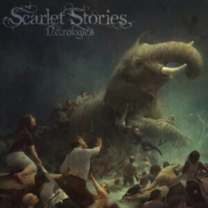 Scarlet Stories - Necrologies i gruppen VINYL / Pop-Rock hos Bengans Skivbutik AB (3814295)