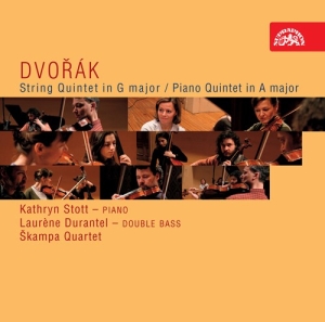 Dvorák Antonín - String Quintet In G Major, Piano Qu i gruppen Externt_Lager / Naxoslager hos Bengans Skivbutik AB (3814600)