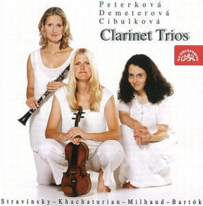 Bartók Béla Khachaturian Aram M - Clarinet Trios i gruppen Externt_Lager / Naxoslager hos Bengans Skivbutik AB (3815185)