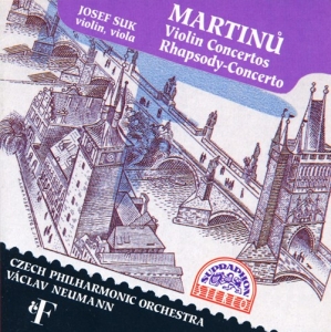 Martinu Bohuslav - Violin Concertos, Rhapsody-Concerto i gruppen Externt_Lager / Naxoslager hos Bengans Skivbutik AB (3815196)