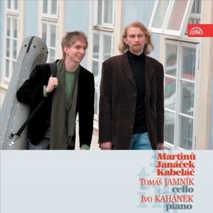 Martinu Bohuslav JanÃ¡cek LeoÅ¡ K - Works For Cello And Piano i gruppen Externt_Lager / Naxoslager hos Bengans Skivbutik AB (3815204)
