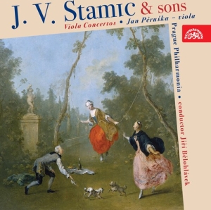 Stamitz C P Stamitz J W Stamitz - Viola Concertos i gruppen Externt_Lager / Naxoslager hos Bengans Skivbutik AB (3815205)