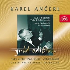 Hindemith Paul Borkovec Pavel - Ancerl Gold Edition 30: Violin & Ce i gruppen Externt_Lager / Naxoslager hos Bengans Skivbutik AB (3815362)