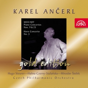 Mozart W A - Ancerl Gold Edition 38: Piano Conce i gruppen Externt_Lager / Naxoslager hos Bengans Skivbutik AB (3815364)