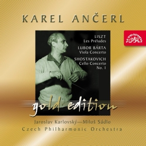 Liszt Ferenc Bárta Lubor Shosta - Ancerl Gold Edition 42. Les Prelude i gruppen Externt_Lager / Naxoslager hos Bengans Skivbutik AB (3815366)